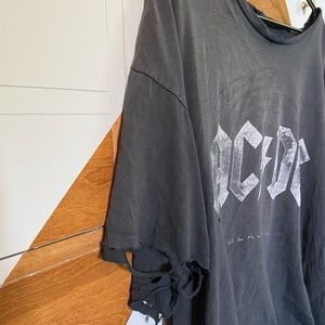 Oversized vintage ACDC Tee